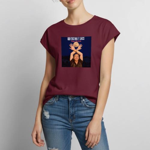 Irresistible Sass - Women's Premium Roll Up Sleeve T-Shirt