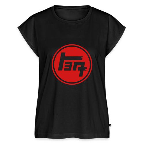 Toyota TEQ Logo - Women's Premium Roll Up Sleeve T-Shirt