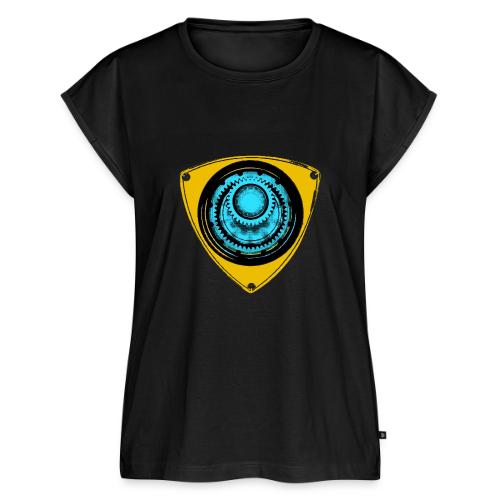 Mazda Rotary - Iron Man - Women's Premium Roll Up Sleeve T-Shirt