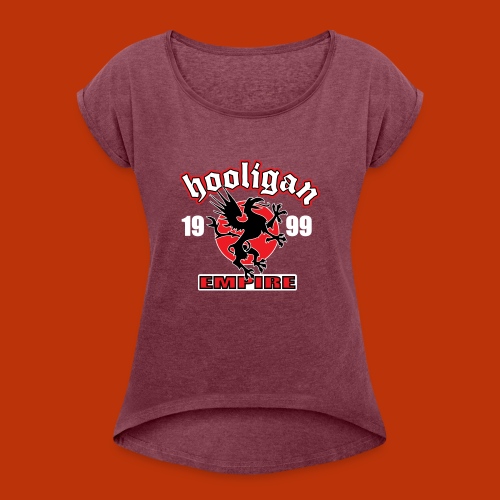 United Hooligan - Women's Roll Cuff T-Shirt
