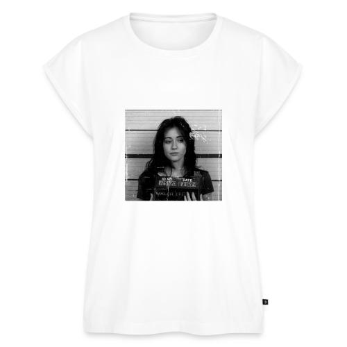 Brenda Walsh Prison - Women's Premium Roll Up Sleeve T-Shirt