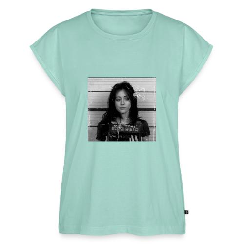 Brenda Walsh Prison - Women's Premium Roll Up Sleeve T-Shirt