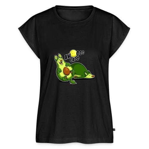 Awooocado - Women's Premium Roll Up Sleeve T-Shirt