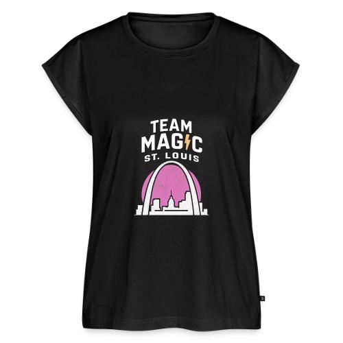 MAGIC st louis - Women's Premium Roll Up Sleeve T-Shirt