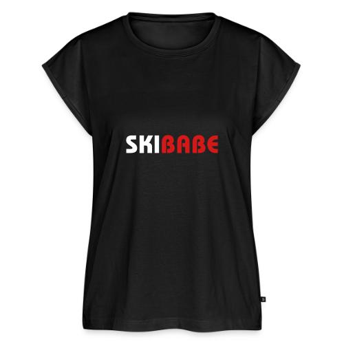 Ski Babe - Women's Premium Roll Up Sleeve T-Shirt