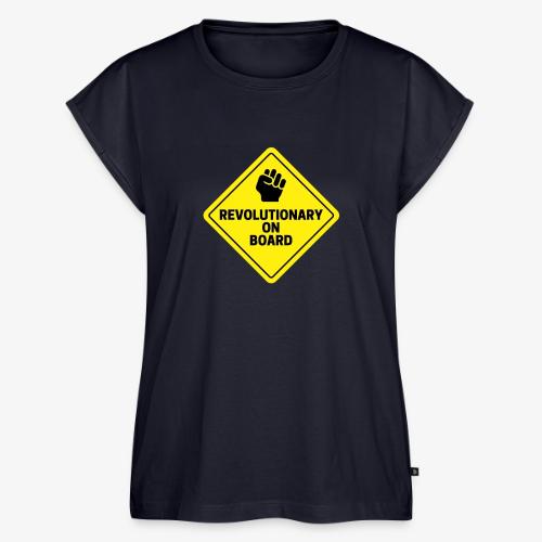 Revolutionary On Board - Women's Premium Roll Up Sleeve T-Shirt