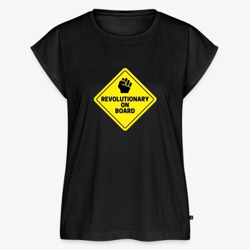 Revolutionary On Board - Women's Premium Roll Up Sleeve T-Shirt