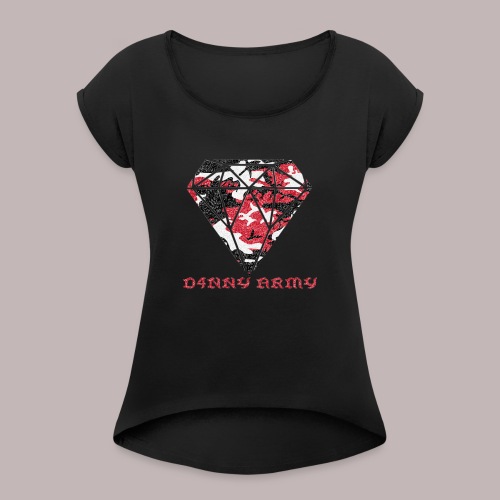 D4NNY Army - Women's Roll Cuff T-Shirt