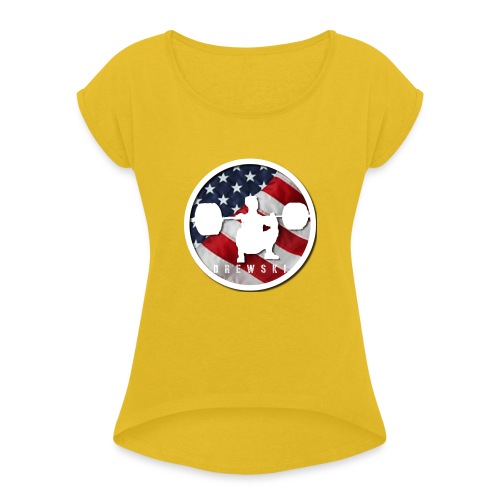 Drewski USA - Women's Roll Cuff T-Shirt