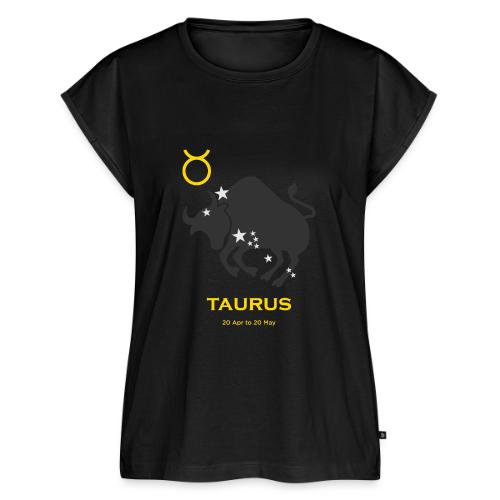 Taurus zodiac astrology horoscope - Women's Premium Roll Up Sleeve T-Shirt