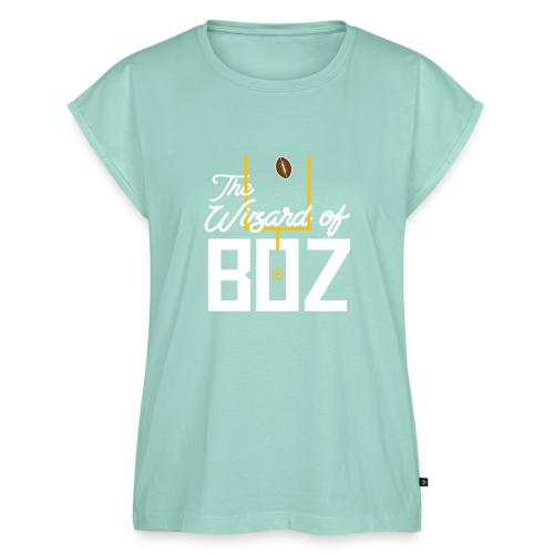 Wizard of Boz - Women's Premium Roll Up Sleeve T-Shirt