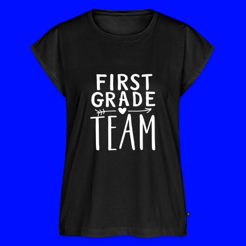 First Grade Team Teacher T-Shirts - Women's Premium Roll Up Sleeve T-Shirt