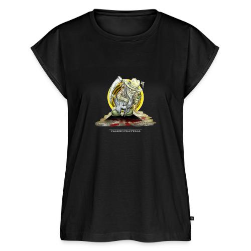 PsychopharmerKarl - Women's Premium Roll Up Sleeve T-Shirt