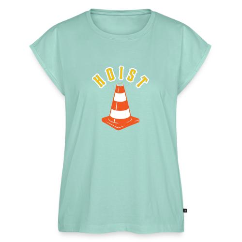 HOIST (Center) - Women's Premium Roll Up Sleeve T-Shirt