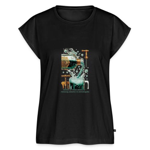 Potion of Poor Decisions Bottle Graphic Tee - Women's Premium Roll Up Sleeve T-Shirt