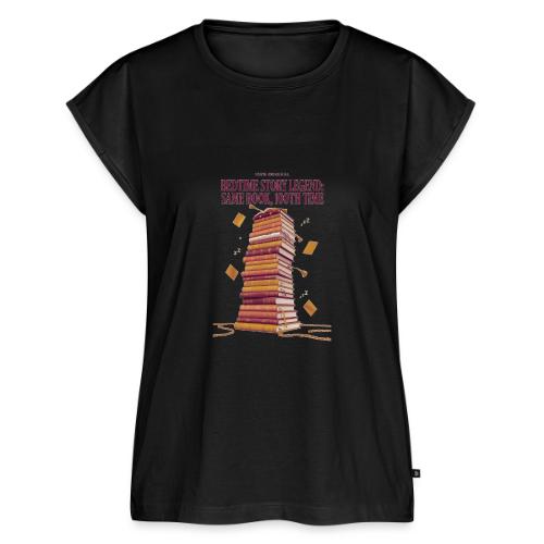 Bedtime Story Legend T Shirt - Women's Premium Roll Up Sleeve T-Shirt