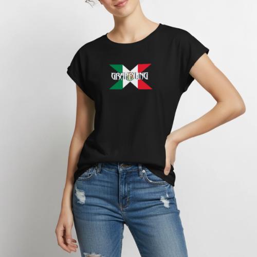 GX Mexico - Women's Premium Roll Up Sleeve T-Shirt