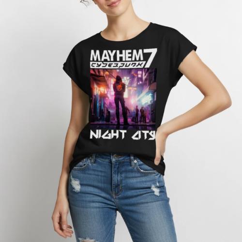 M7 CP NC - Women's Premium Roll Up Sleeve T-Shirt