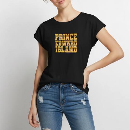 Prince Edward Island - Women's Premium Roll Up Sleeve T-Shirt