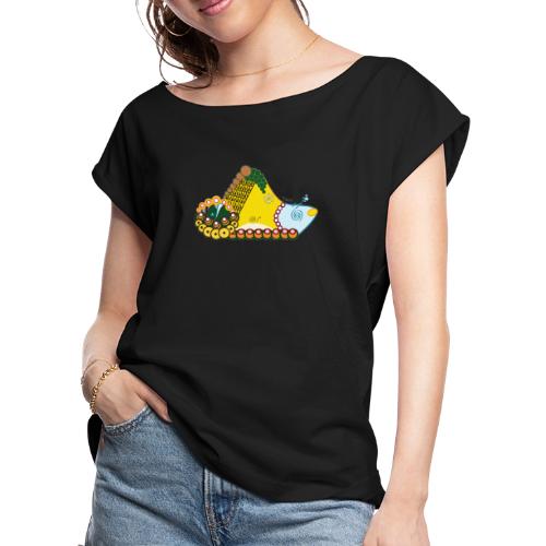 Cemi Taíno - Women's Roll Cuff T-Shirt