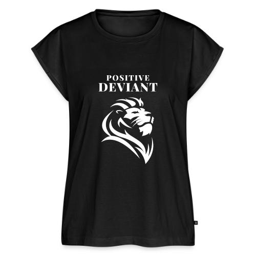 Positive Deviant - Women's Premium Roll Up Sleeve T-Shirt
