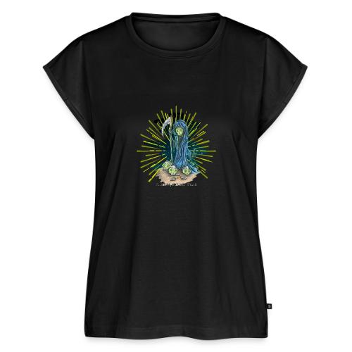 Death doesn‘t choose - Women's Premium Roll Up Sleeve T-Shirt