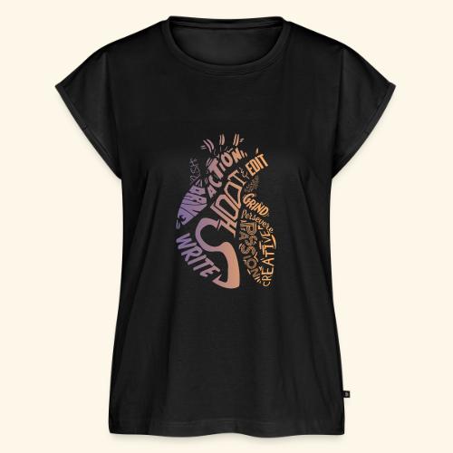 Filmmaker Apparel - Women's Premium Roll Up Sleeve T-Shirt