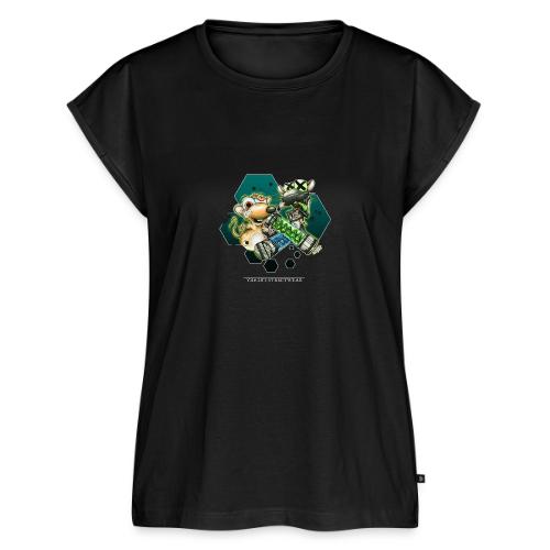 rats in love - Women's Premium Roll Up Sleeve T-Shirt