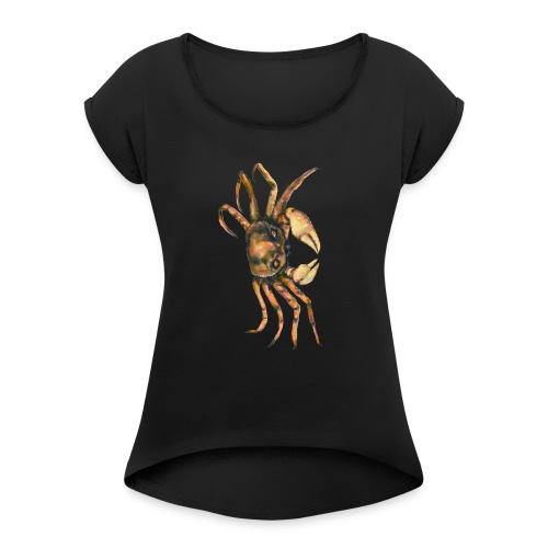 Crab - Women's Roll Cuff T-Shirt