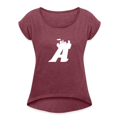 Akron T-Shirts - Women's Roll Cuff T-Shirt