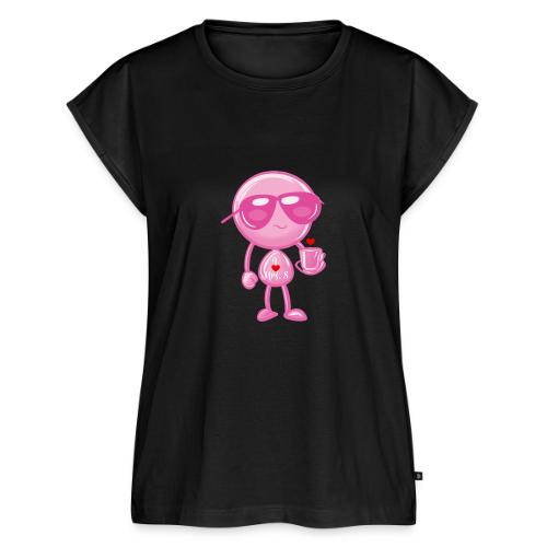 Smoon_I love Mrs S Pink - Women's Premium Roll Up Sleeve T-Shirt