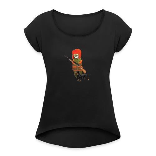 Hunter Pickle - Women's Roll Cuff T-Shirt