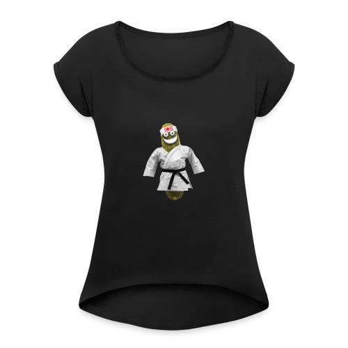 Karate Pickle - Women's Roll Cuff T-Shirt