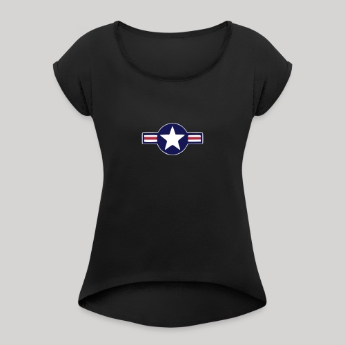 Star and Bar - Women's Roll Cuff T-Shirt
