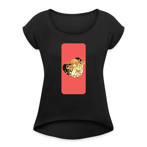 iphone501 - Women's Roll Cuff T-Shirt