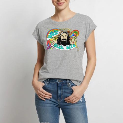 The High Life - Women's Premium Roll Up Sleeve T-Shirt