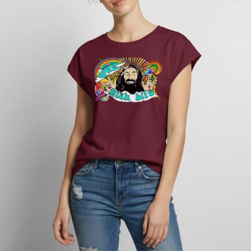 The High Life - Women's Premium Roll Up Sleeve T-Shirt
