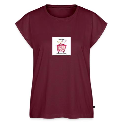 sassnsips com team agnes - Women's Premium Roll Up Sleeve T-Shirt