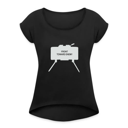 Claymore Mine (Minimalist/Light) - Women's Roll Cuff T-Shirt