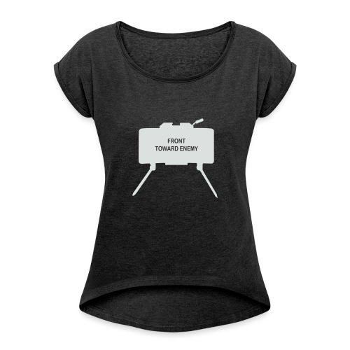 Claymore Mine (Minimalist/Light) - Women's Roll Cuff T-Shirt