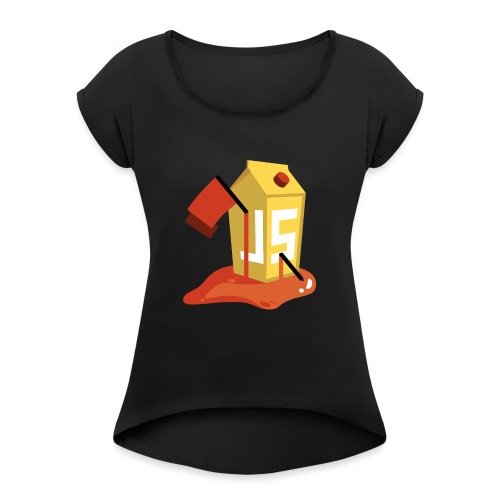 Juice Shop CTF Logo - Women's Roll Cuff T-Shirt