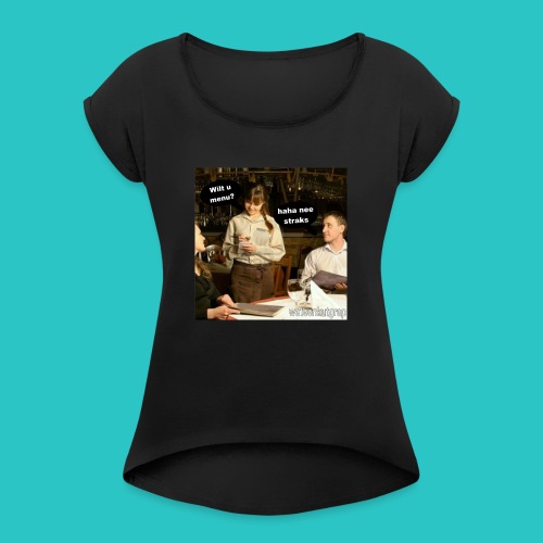 Menu - Women's Roll Cuff T-Shirt