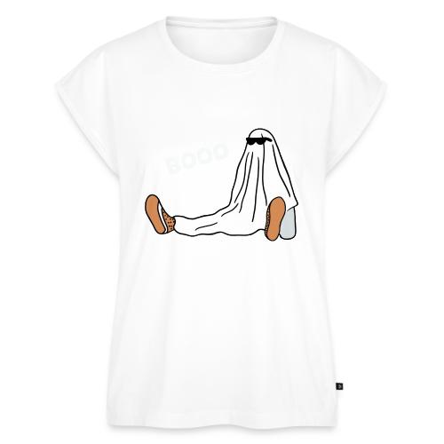 Ghost design - Women's Premium Roll Up Sleeve T-Shirt