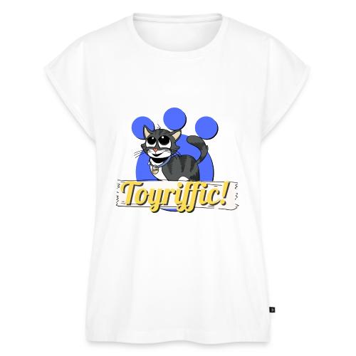 TomoTees Toyriffic - Women's Premium Roll Up Sleeve T-Shirt