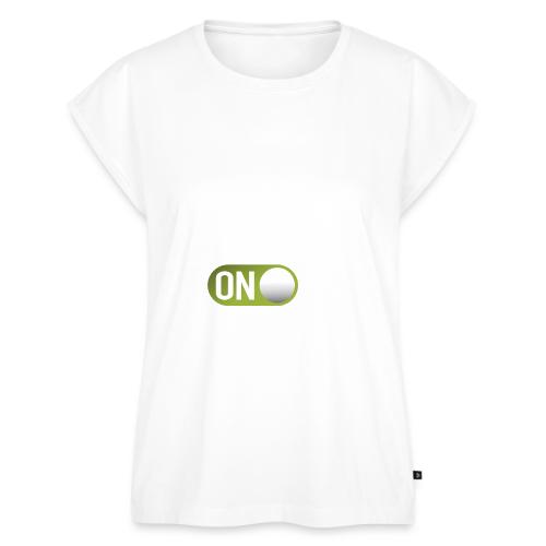Vacation Mode On - white and green - Women's Premium Roll Up Sleeve T-Shirt