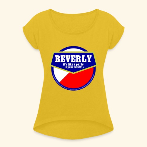 beverly - Women's Roll Cuff T-Shirt