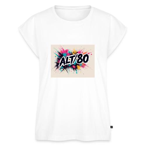 ALT/80 - Women's Premium Roll Up Sleeve T-Shirt