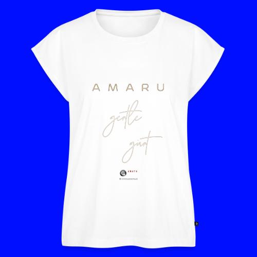 AMARU - Gentle Giant - Women's Premium Roll Up Sleeve T-Shirt