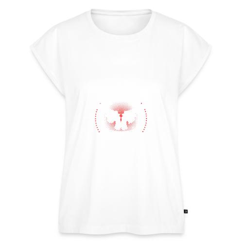 Three Things You Don't Mess with WHITE - Women's Premium Roll Up Sleeve T-Shirt