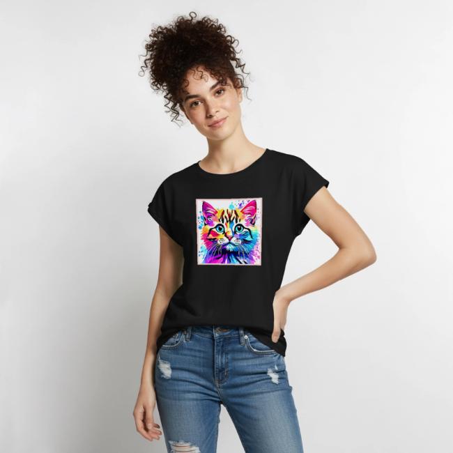 Vivid Kitty Vibes Design